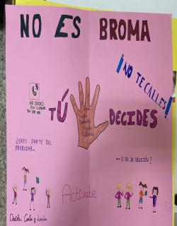Trabajo realizado por alumnos de 6º.
